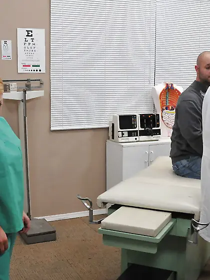 Shyla Stylez looks hot in her uniform and fucks like mad