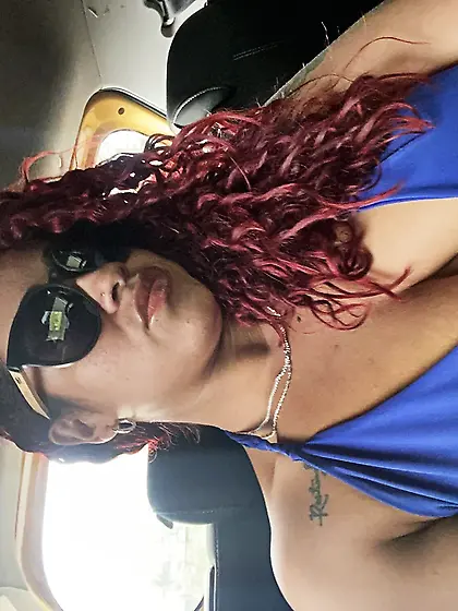 Lady outdoors,  bitch indooor