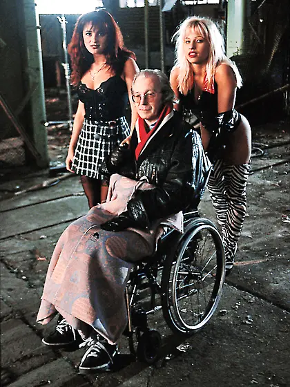 Gorgeous redhead wearing black