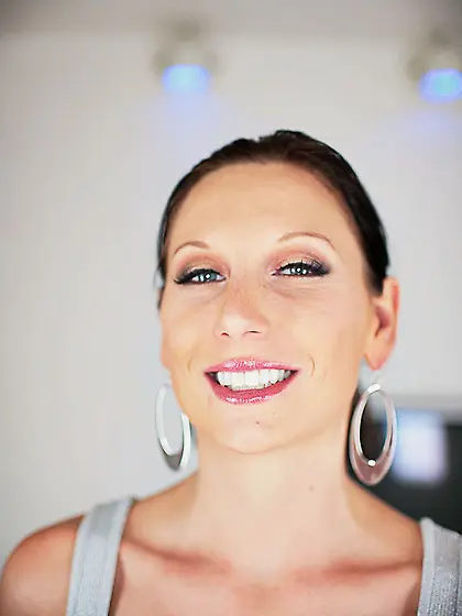 While the raunchy hardcore chick Candace Allure fucks,  sucks dic