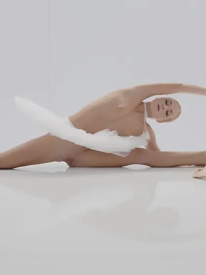 Ballerina blonde seeks hardcore sex and sideways orgasms