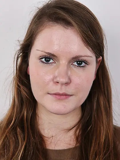 Young hot brunette pink