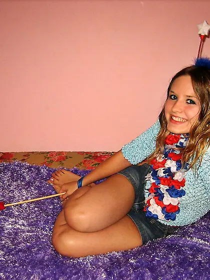 Cute Miss America College Girl