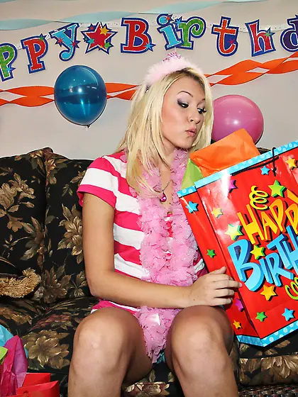 Adorable little slut with nice boobies wants to misbehave on her