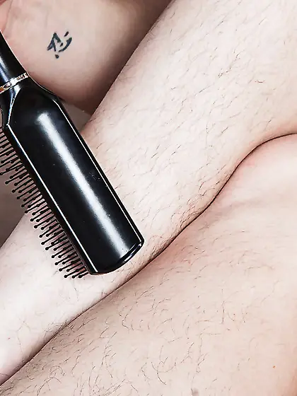 Mature tiny tits armpits