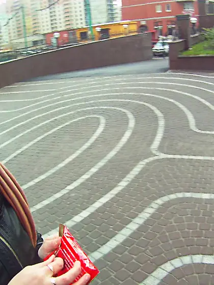 Dirty young brunette hard