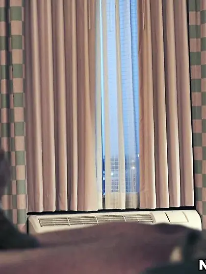 Woman watches a guy jerk off 