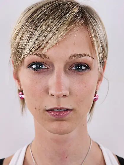 Beautiful slim sexy blonde