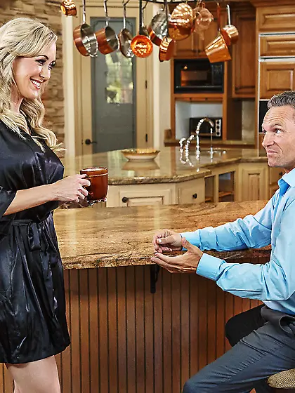 Hot MILF Brandi Love enjoys a hard fuck with a young stud