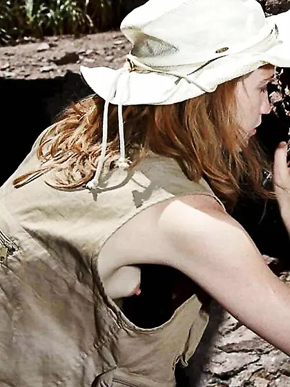 oops downblouse flashing caught 9