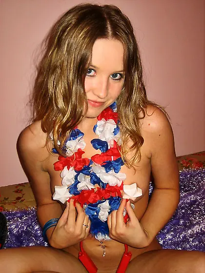 Cute Miss America College Girl