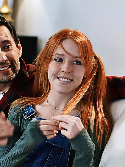 Redhead cutie Madi Collins gets both of her tight holes drilled