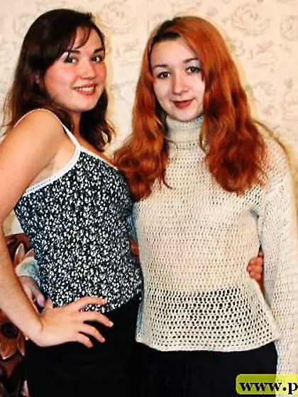 Girls show off and piss