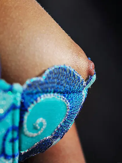 Seductive Lada D takes off her tiny panties to boast about her c