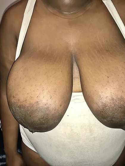 White Tank Top Breasts