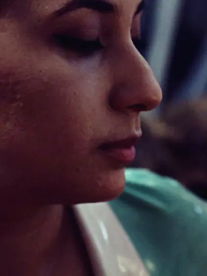 Horny blonde nurse spreads