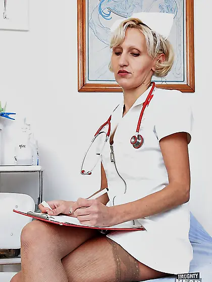 Uniform milf nurses