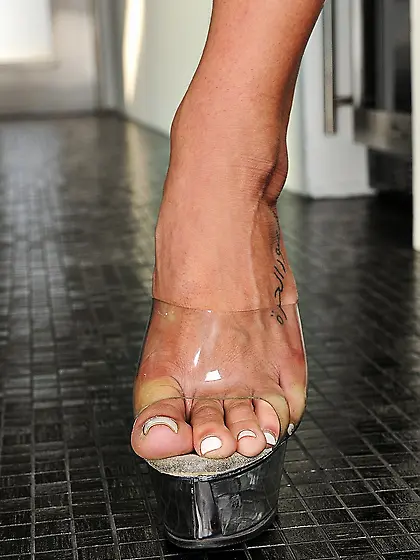 The ultimate footsie teaser,