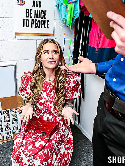 Inked thief Athena Anderson screwed by cocky LP officer