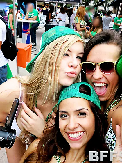 Relaxed hairy redhead teen