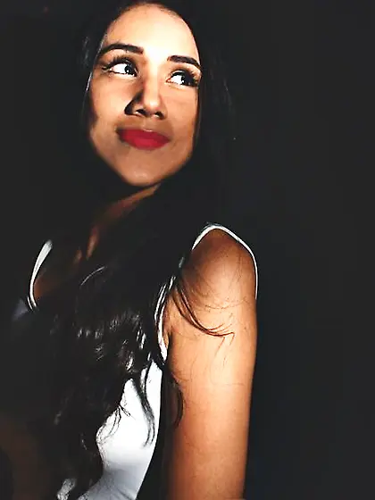 Tiny tits latin teen