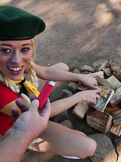 Weak blonde chick Rebecca Blue gets her incredibly tight hole ab