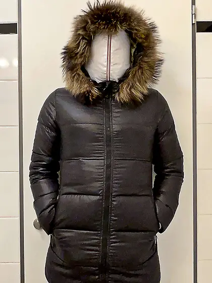 duvdoll: $1000 duvetica deneb fur hooded down coat