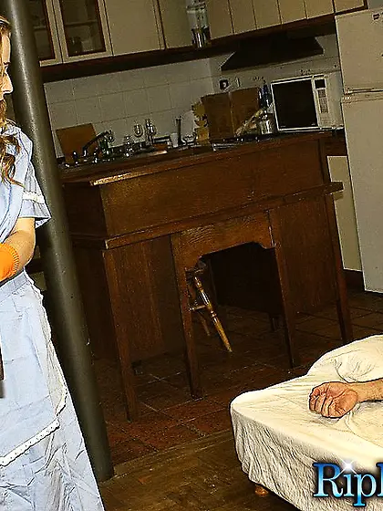 Stud rips maids clothes