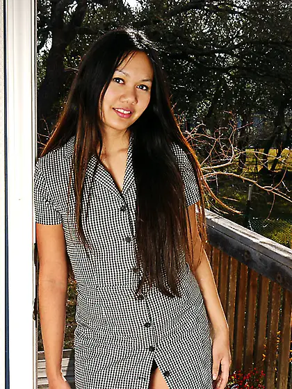 Tiny tits breast asian