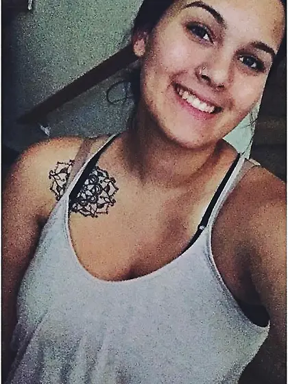 Skinny/chubby girlfriend.  Share & cum on her pics!