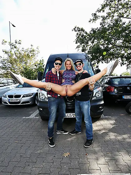 Czech girl in sexy sneakers getting screwed by BBC today