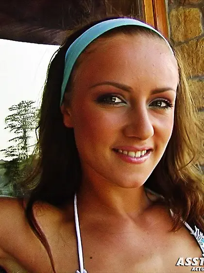 Tanned brunette naked fucked