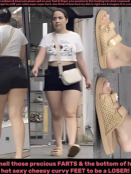 Clueless Dumb Retarded Stupid Whores Feet & Ass!