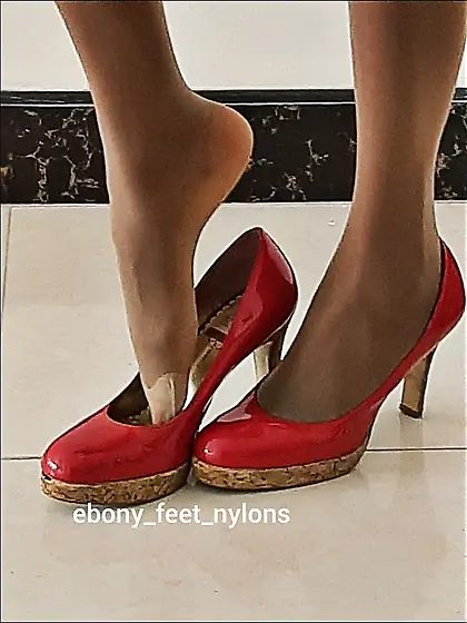 My red Highheels