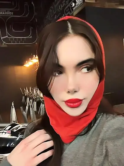 McKayla Maroney in a grey outfit