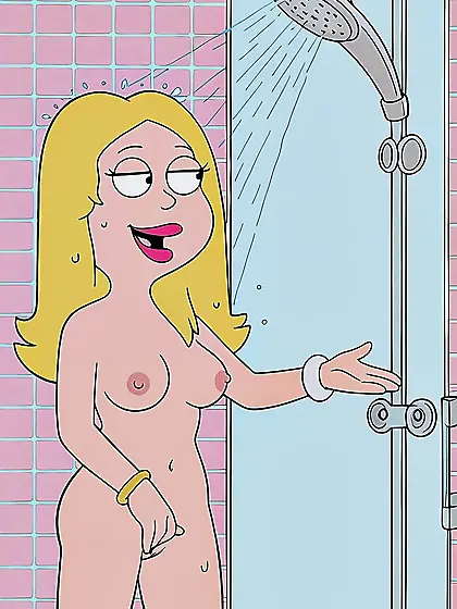 Francine masturbating in the shower (American Dad!)