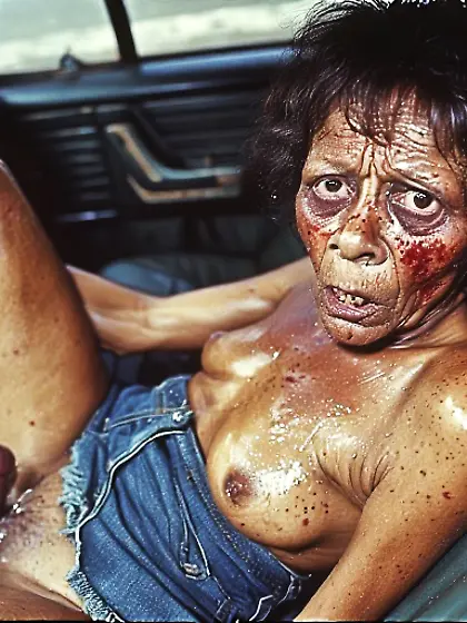 Meth Whore Caught in the Act