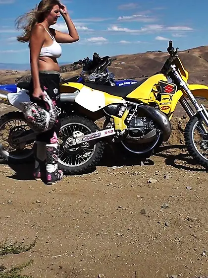 Dirt biking gets dirty