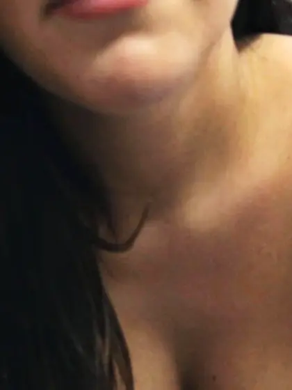 Tanned amateur teen young girlfriend