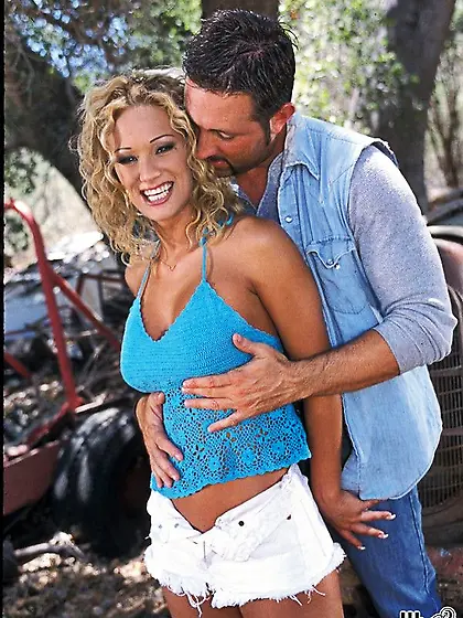 Guy is packing blonde Shyla Stylez in anal hole and then feeds h