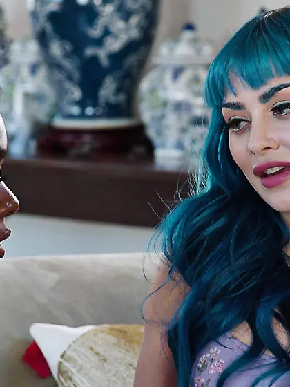 Amazing interracial lesbian intercourse with Ana Foxxx and Jewel