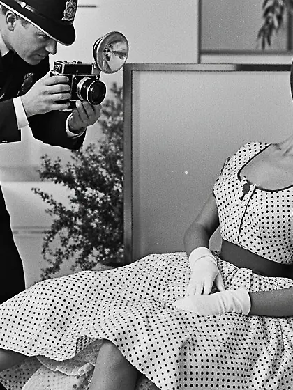 Film Noir Crime Scene