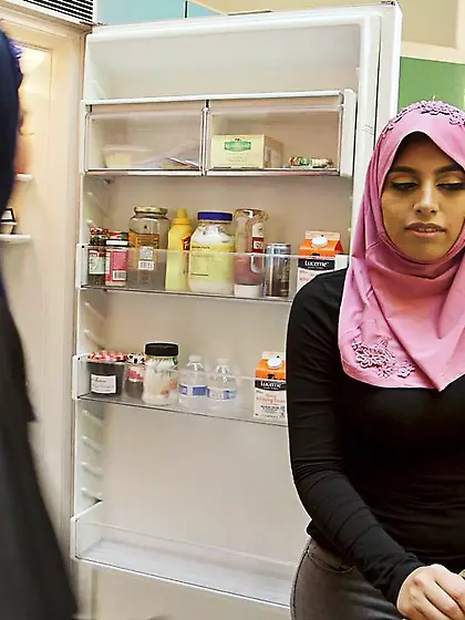 Busty arab girl loves