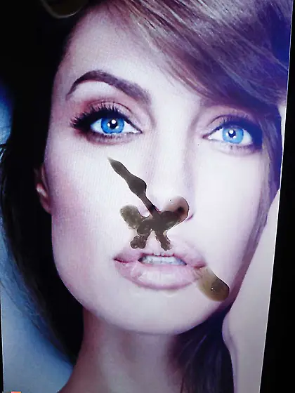 Spunk on angelina jolie