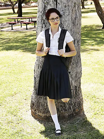 Uniform socks fetish