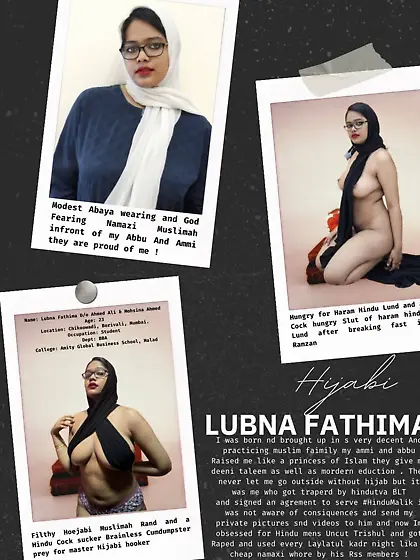 Lubna Fathima aka Hijabilubna - Viral mslut