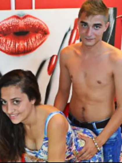 18 yo brunette Lexx and 18 yo brunette Isabel.