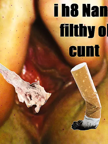 cigarette butts and chicken wings