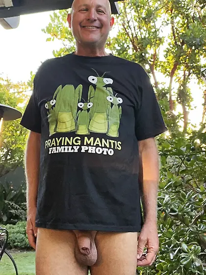 The female praying mantis eats the male during sex