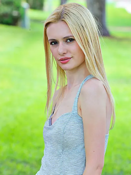 Kennedy Kressler likes getting outdoors to get totally naked and